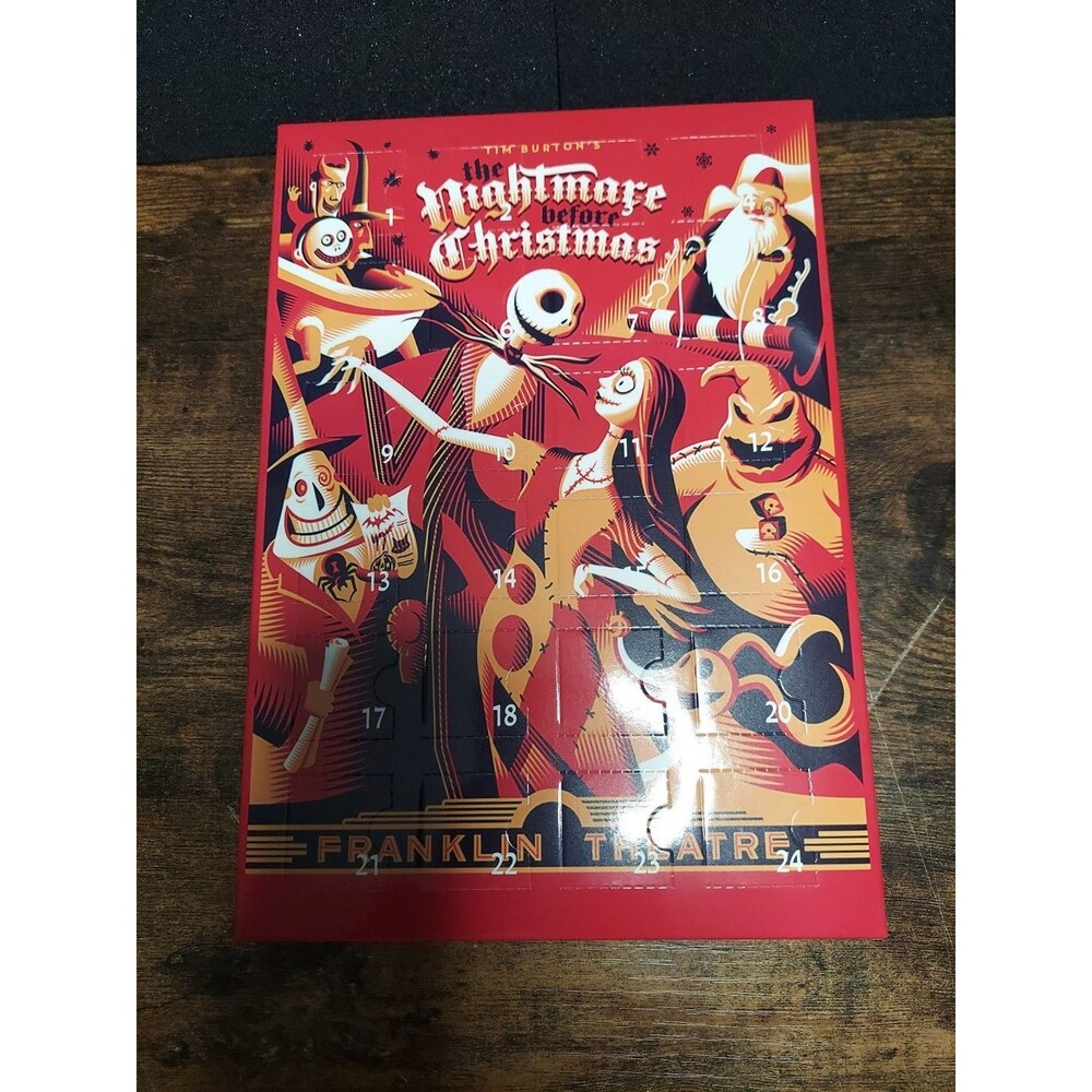 Nightmare Before Christmas / Horror Countdown Calendar with 24 Surprise Figure